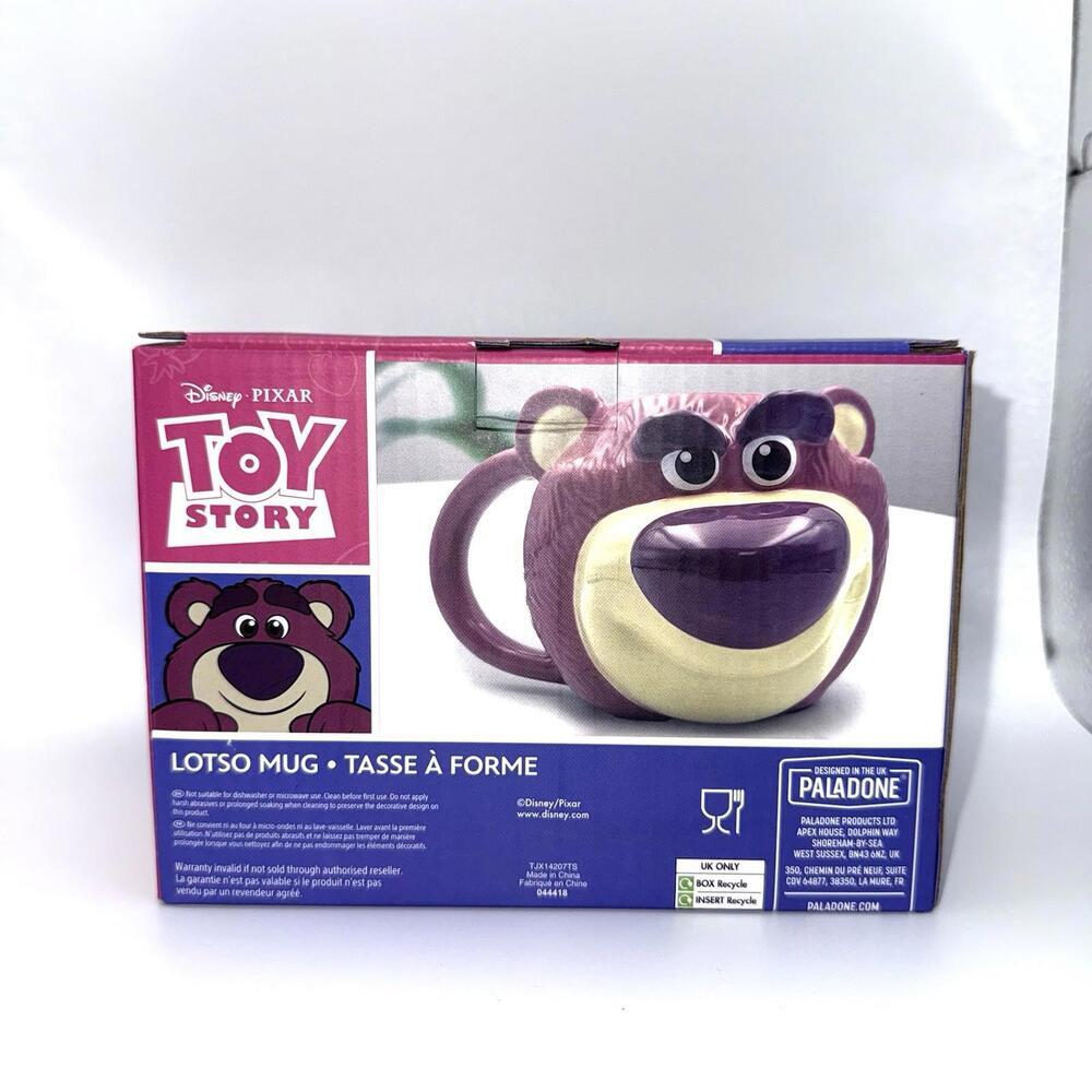 Disney Pixar Toy Story Lotso 3D Embossed Large Coffee Mug New with Display Box - Picture 2 of 8